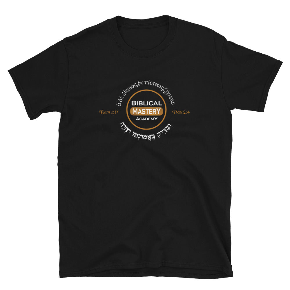 the righteous shall live by faith T-Shirt (NEW COLOURS)